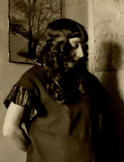 Вера Владимировна Хлебникова. 1925