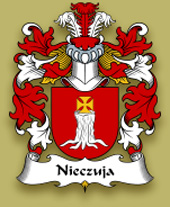 Nieczuja coat of arms (Herb Nieczuja w wersji z naturalnym pniem)