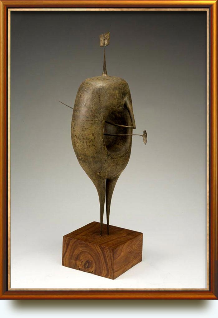 Philippe Hiquily (b. 1925). Zoomorphe II. 1959. Iron. 28.8×23.8×9.2 cm. Hirshhorn Museum and Sculpture Garden, beside the National Mall, in Washington, D.C., US.