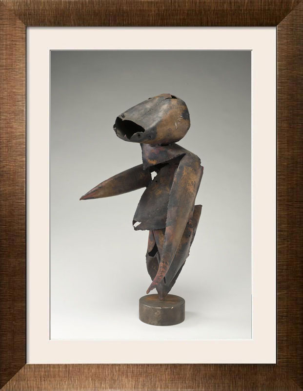 Reinhoud d’Haese (b. 1928 in Grammont, Belgian; d. 2007 in Paris). Image, (N.D.) Metal 54.6×19.4×38.7 cm. Base: 4.4×12.1 cm. Hirshhorn Museum and Sculpture Garden.