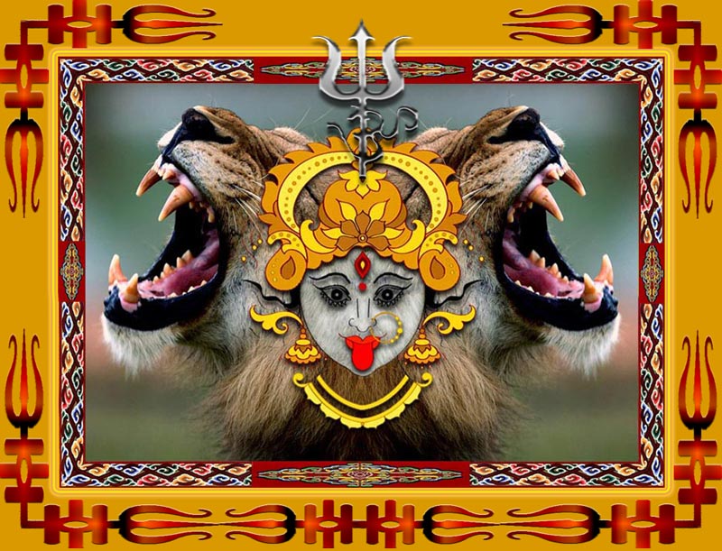 Kali Godness. Collage: ————— http://www.flickr.com/photos/2minutes/3428139917/ ————— and ————— http://www.shutterstock.com/pic-13042261/stock-vector-kali-maa-kalika-indian-goddess-ornamental-face.html
