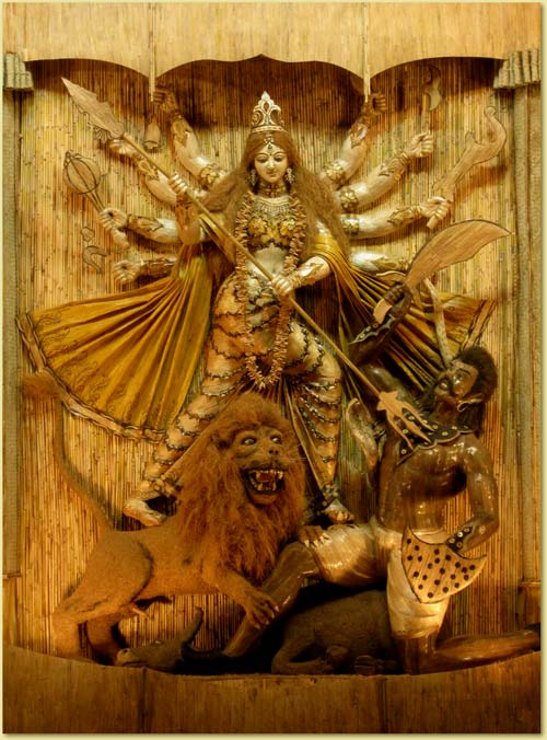 Durga and Mahishasur