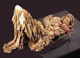 Caucasoid looking mummies