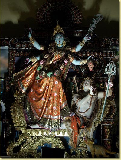 Hindu goddess Kali. Borrowed: ————— http://www.flickr.com/photos/31294359@N02/3861056783/