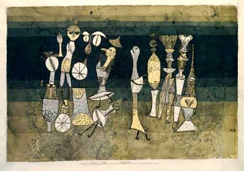 Paul Klee. Comedy. 1921. Tate Gallery.