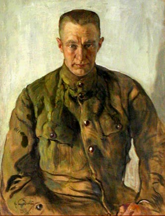 Бродский И.И. (1883–1939) Портрет А.Ф. Керенского. 1917 г.