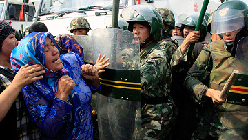 2009 г., июль. Волнения в г. Урумчи, КНР