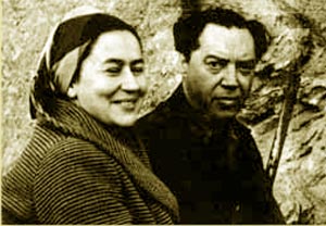 Георгий Борисович Федоров (1917–1993) и Марианна Григорьевна Рошаль-Строева в археологической экспедиции